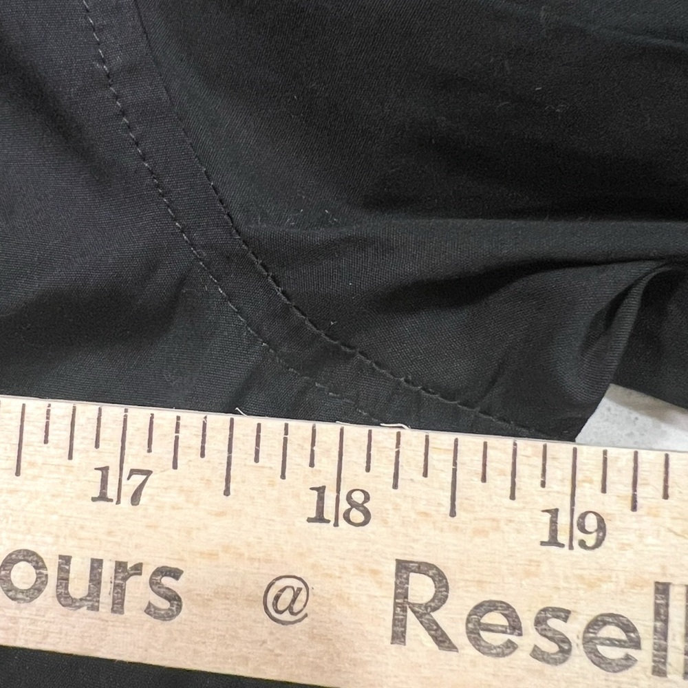 Madewell size 6 Seamed Long-Sleeve Mini Shirtdress in Poplin sz 6 - NV025 - Picture 4 of 9